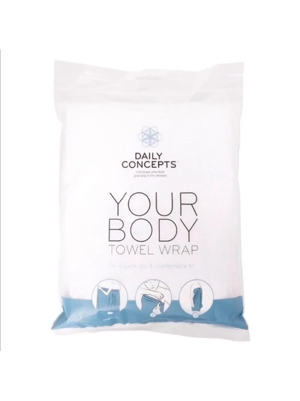 Daily Concepts Your Body Towel Wrap | NEW